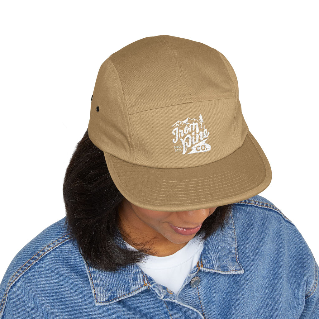 5 Panel Hat ( flat bill )