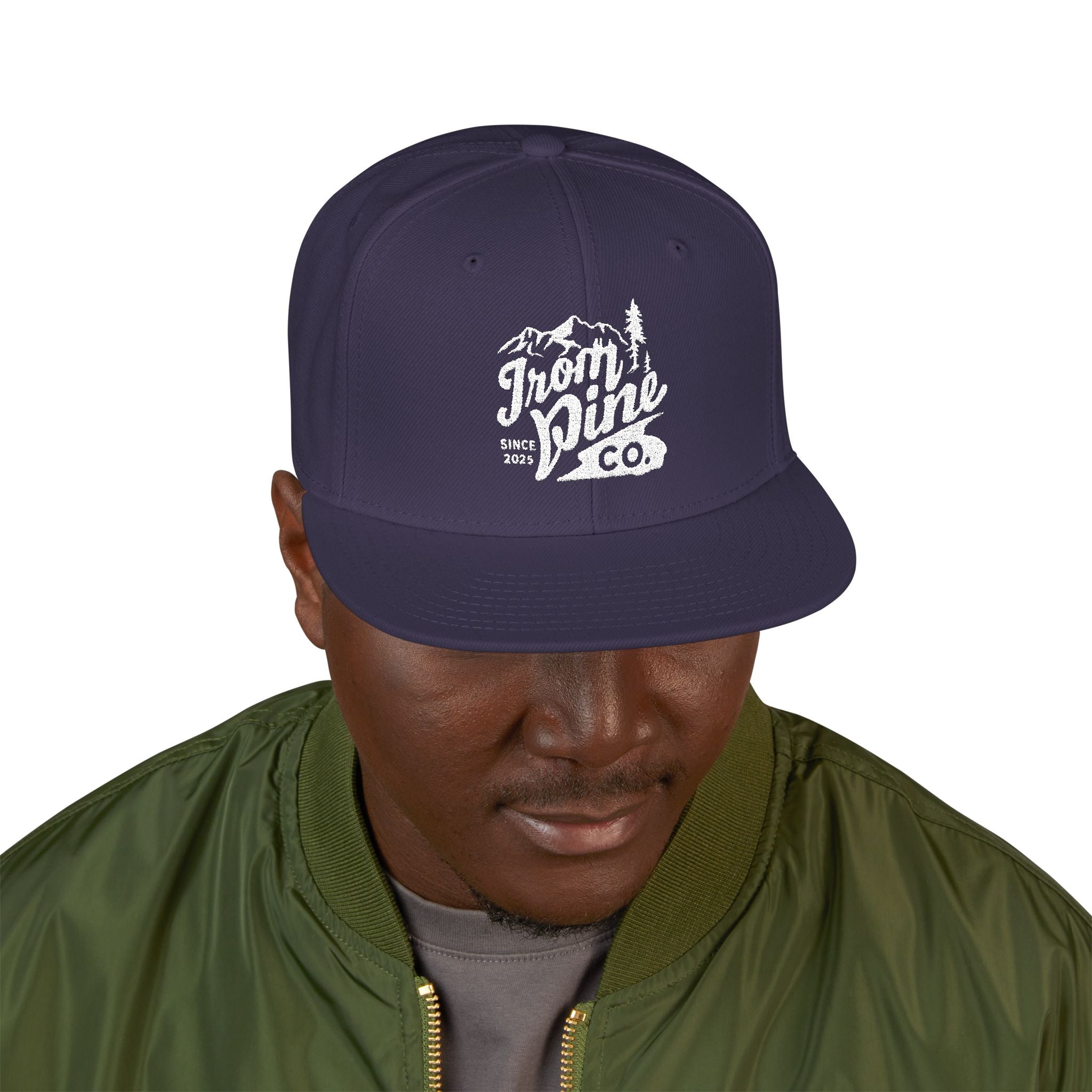 Snapback cap ( Flat bill )