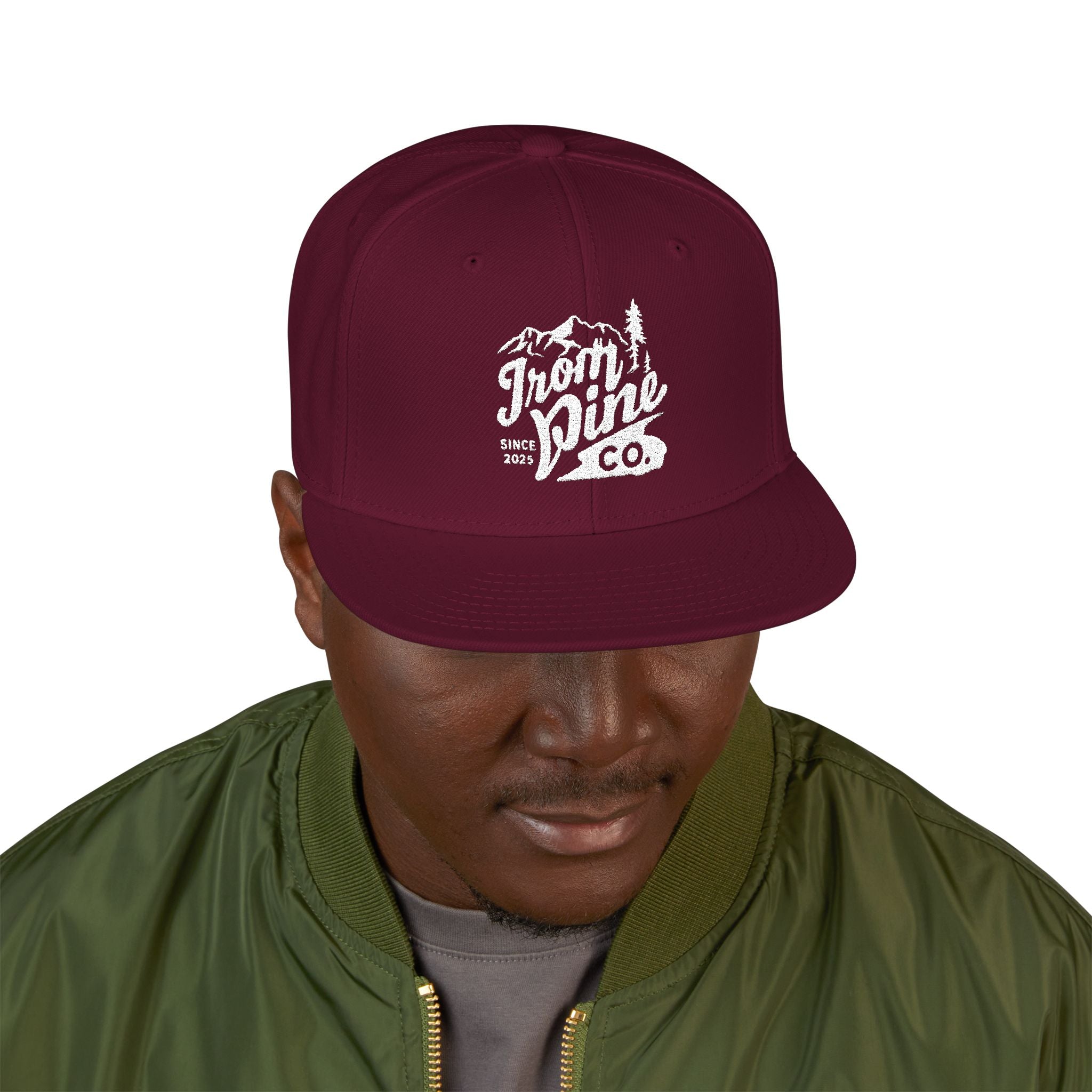 Snapback cap ( Flat bill )