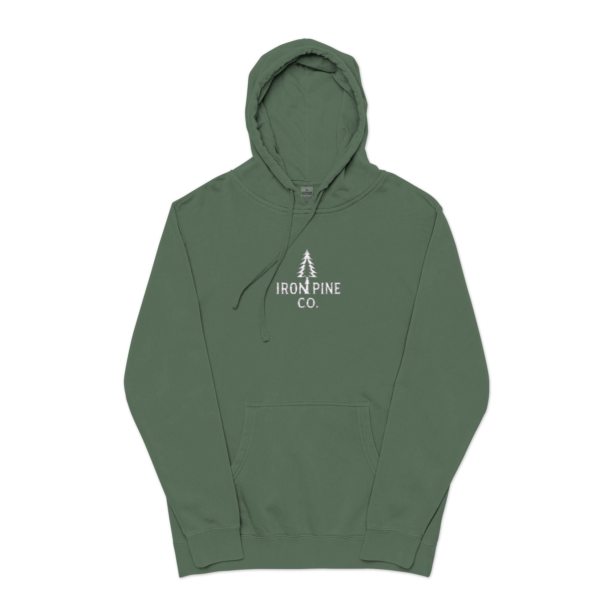 Iron pine co Hoodie (Embroidery)