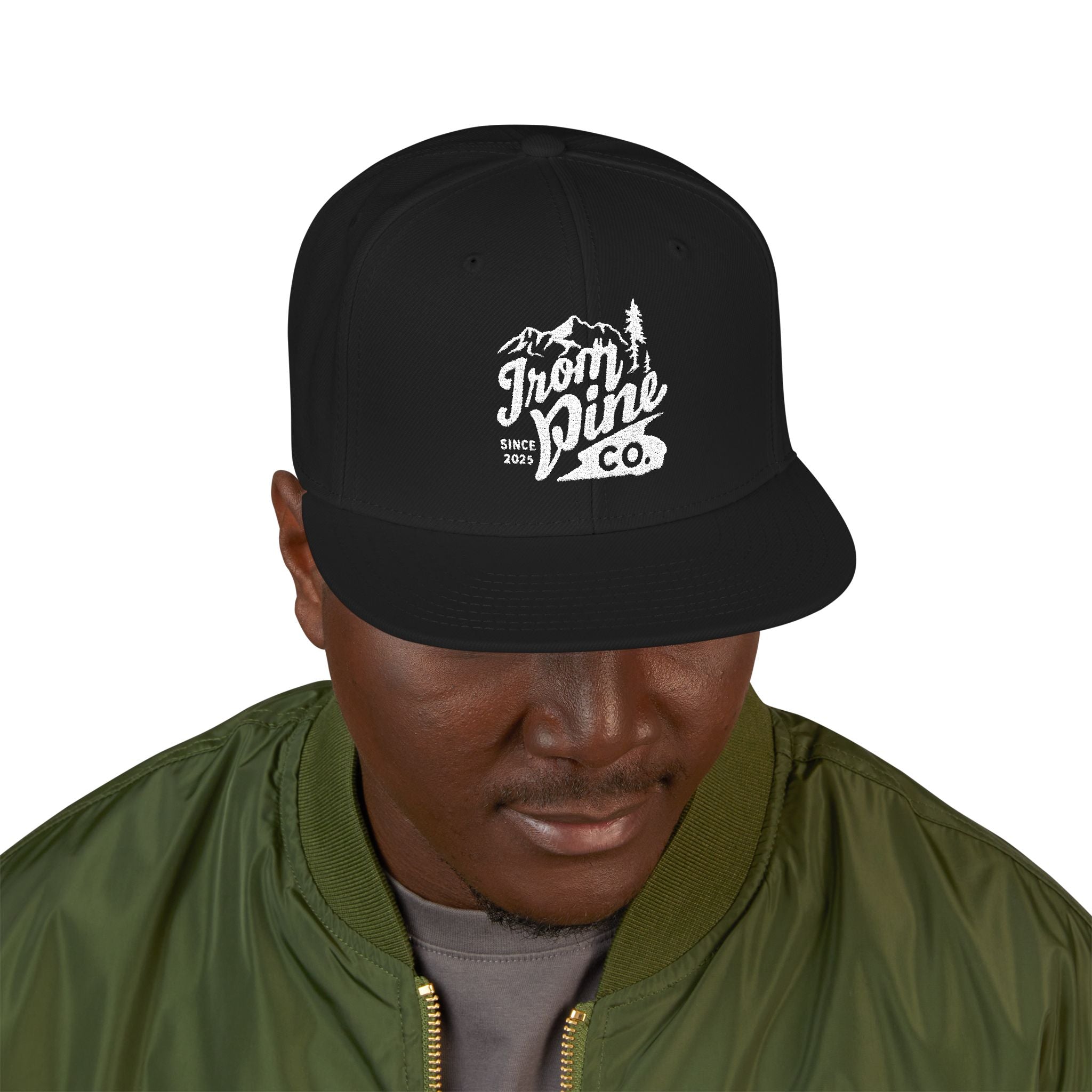 Snapback cap ( Flat bill )
