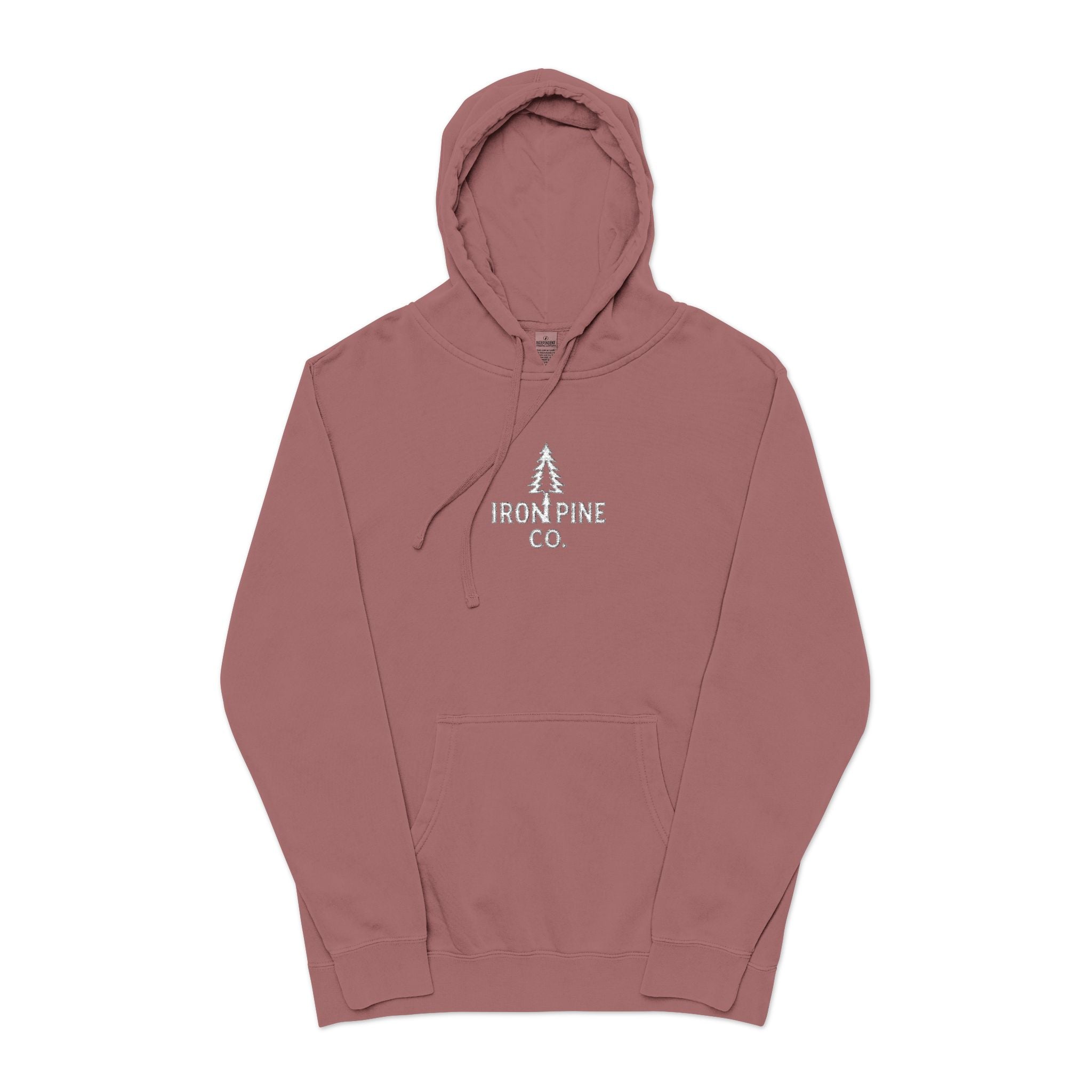 Iron pine co Hoodie (Embroidery)
