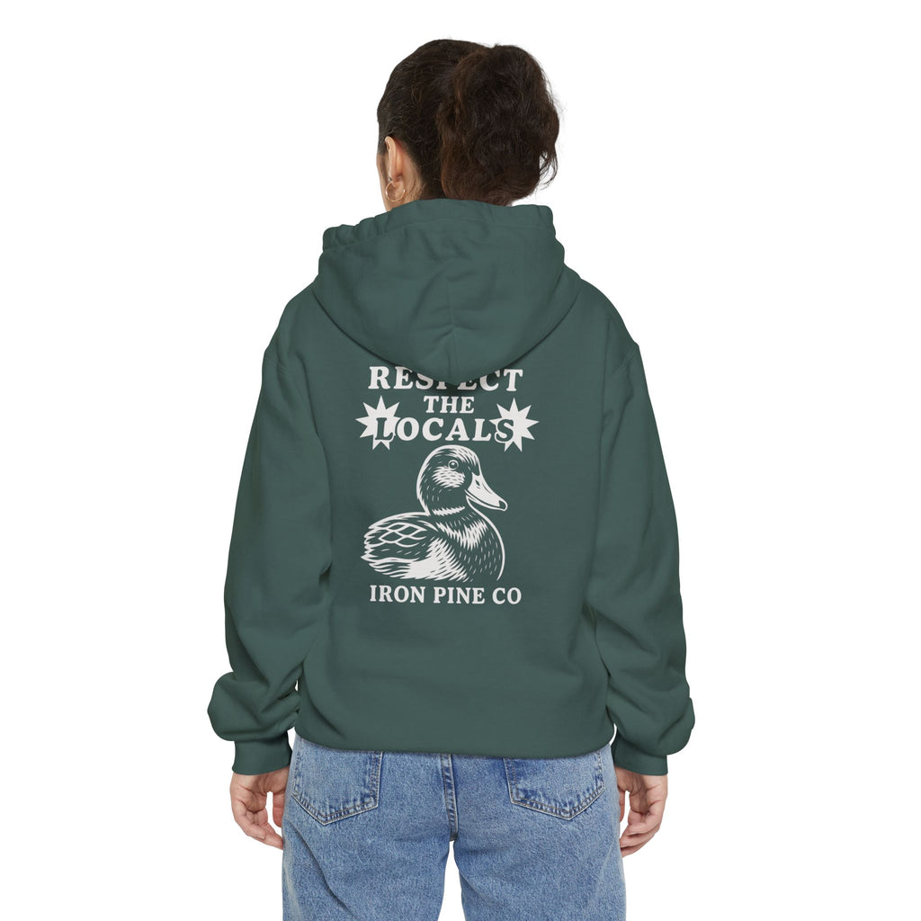 Respect the locals ( Duck ) Hoodie
