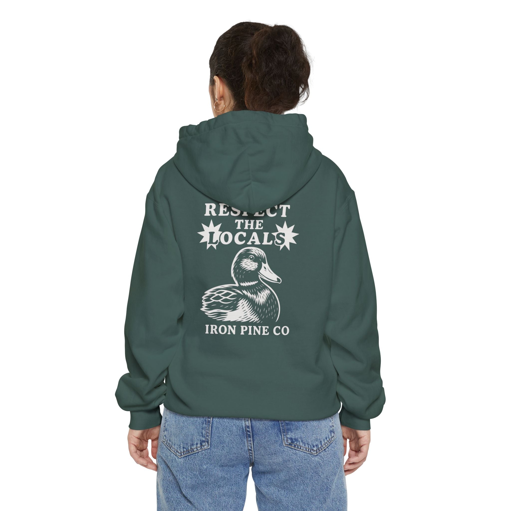 Respect the locals ( Duck ) Hoodie