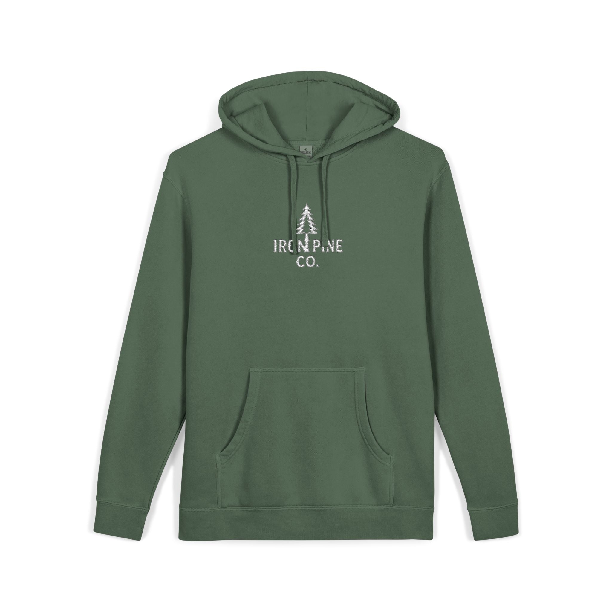 Iron pine co Hoodie (Embroidery)