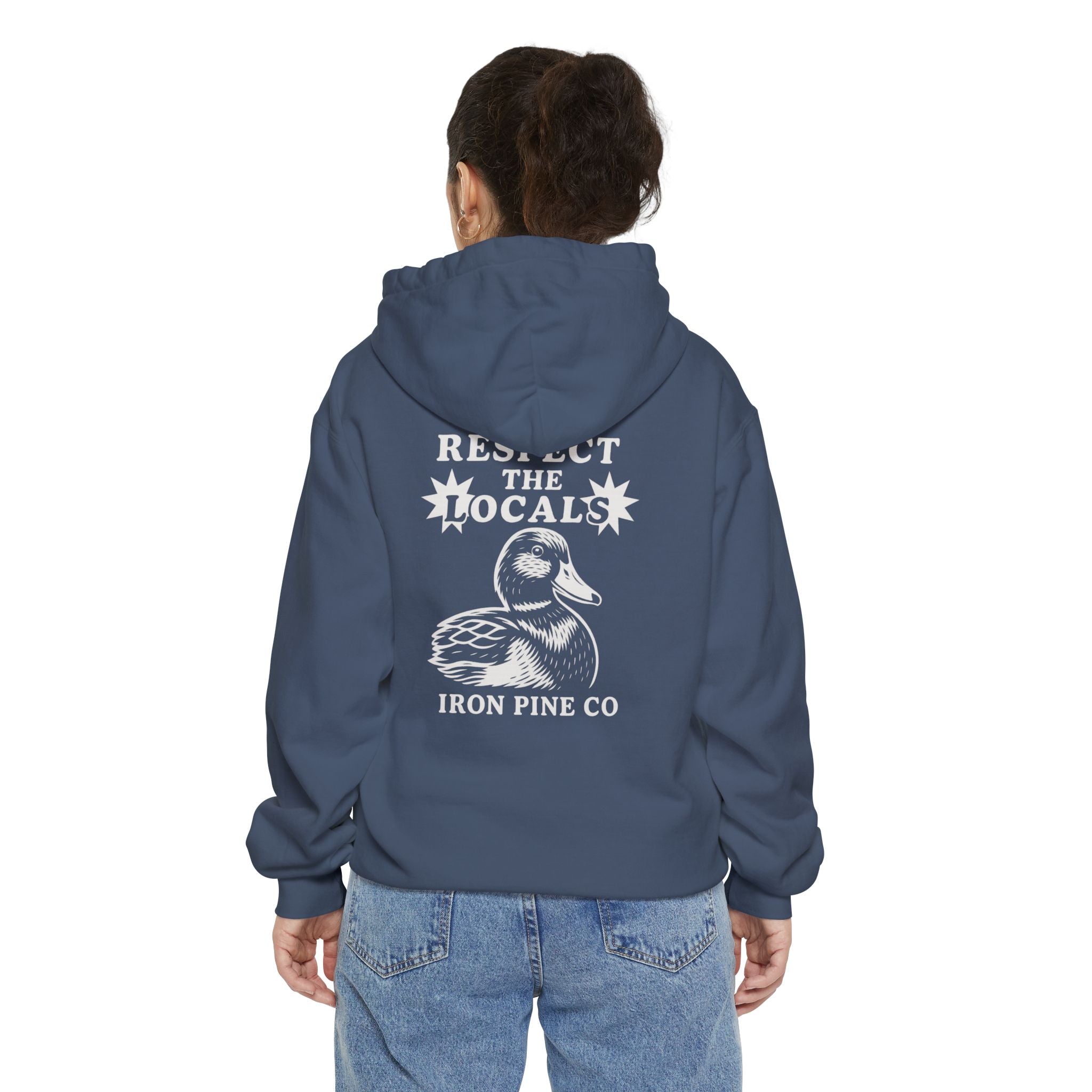 Respect the locals ( Duck ) Hoodie